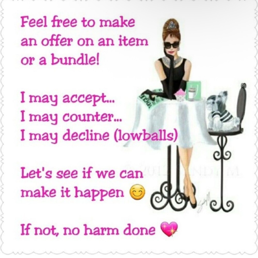 Reasonable Offers, Bundles, May Be Accepted. Let’s Make It Happen Poshers.